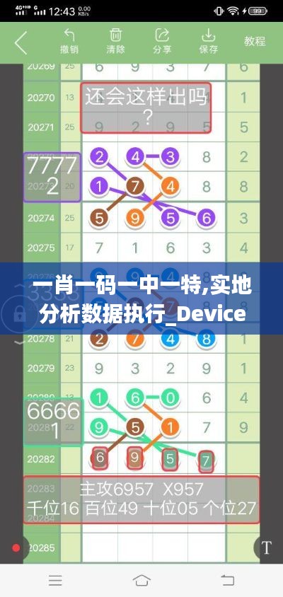 一肖一码一中一特,实地分析数据执行_Device7.306