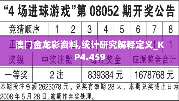 澳门金龙彩资料,统计研究解释定义_KP4.459