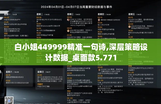 白小姐449999精准一句诗,深层策略设计数据_桌面款5.771