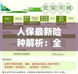 人保最新险种解析:全方位守护您的未来
